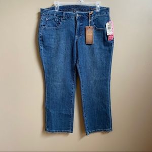 Jag Jeans Petite Madrid Straight Leg 
14P JJ Wash